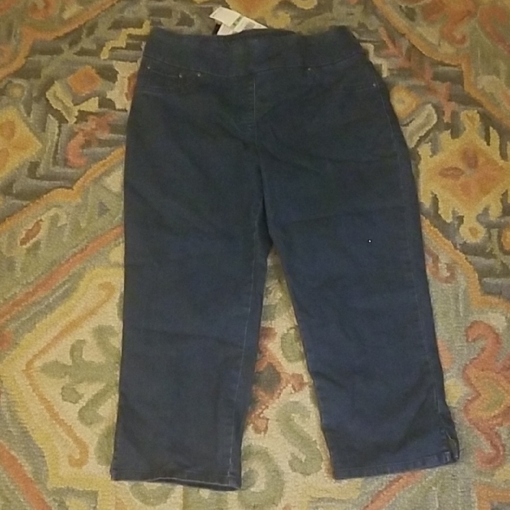 Ruby Road Women's Blue Capris